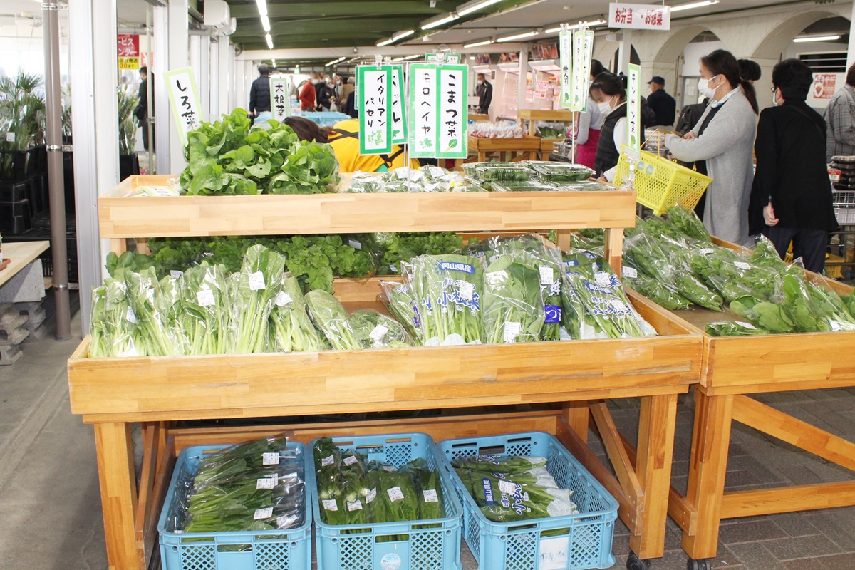 岡山市サウスヴィレッジ<br>ロードサイドマーケット（農作物直売所）